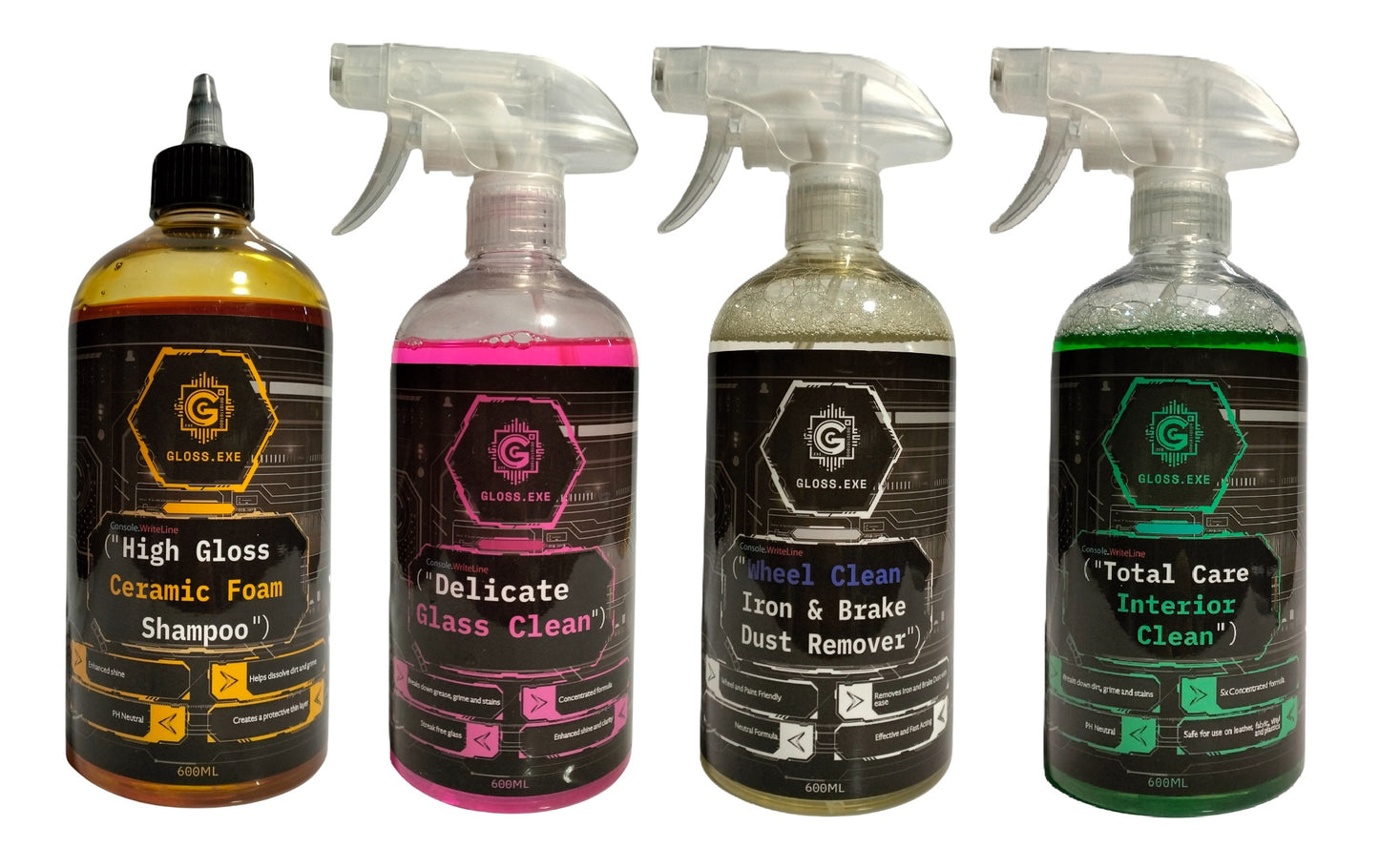 Gloss.exe Four-in-One Cleaning Bundle