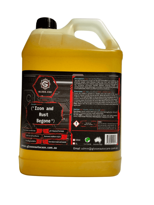 Australian Made Iron and Rust Begone Cleaner