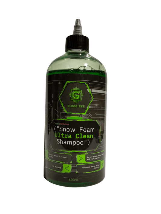Gloss.exe Snow Foam Ultra Clean Shampoo Concentrate